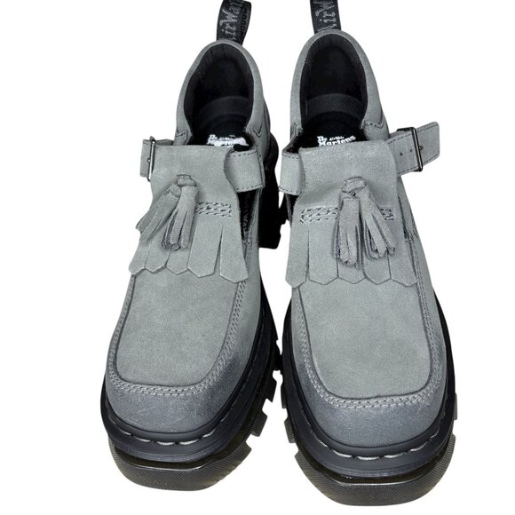 Dr. Martens Corran Waxy Suede Mary Jane Shoes Size 9 - Picture 6 of 12